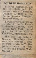 Hamilton, Mildred